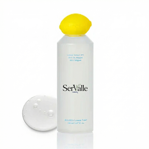 Lemon Toner för slät, ren hud